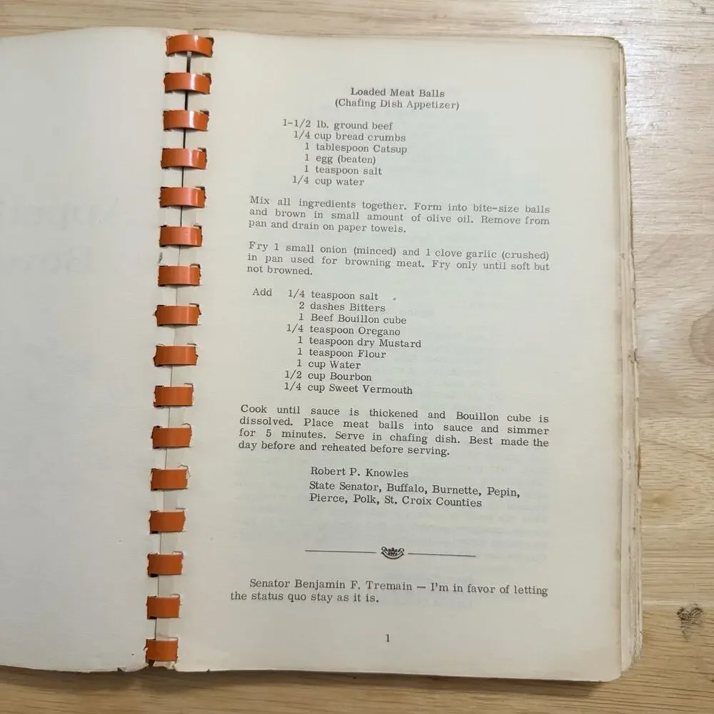 This Is My Best Recipe Vintage Cookbook Paperback Spiral Bound